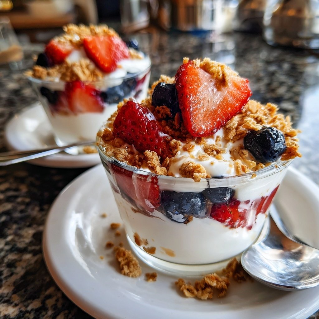 Berry Yogurt Breakfast Cups