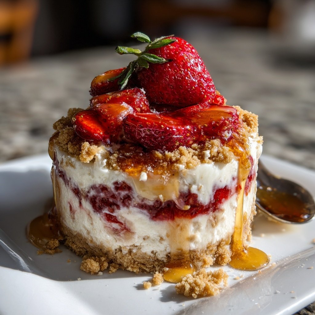 Strawberry Cheesecake Oatmeal