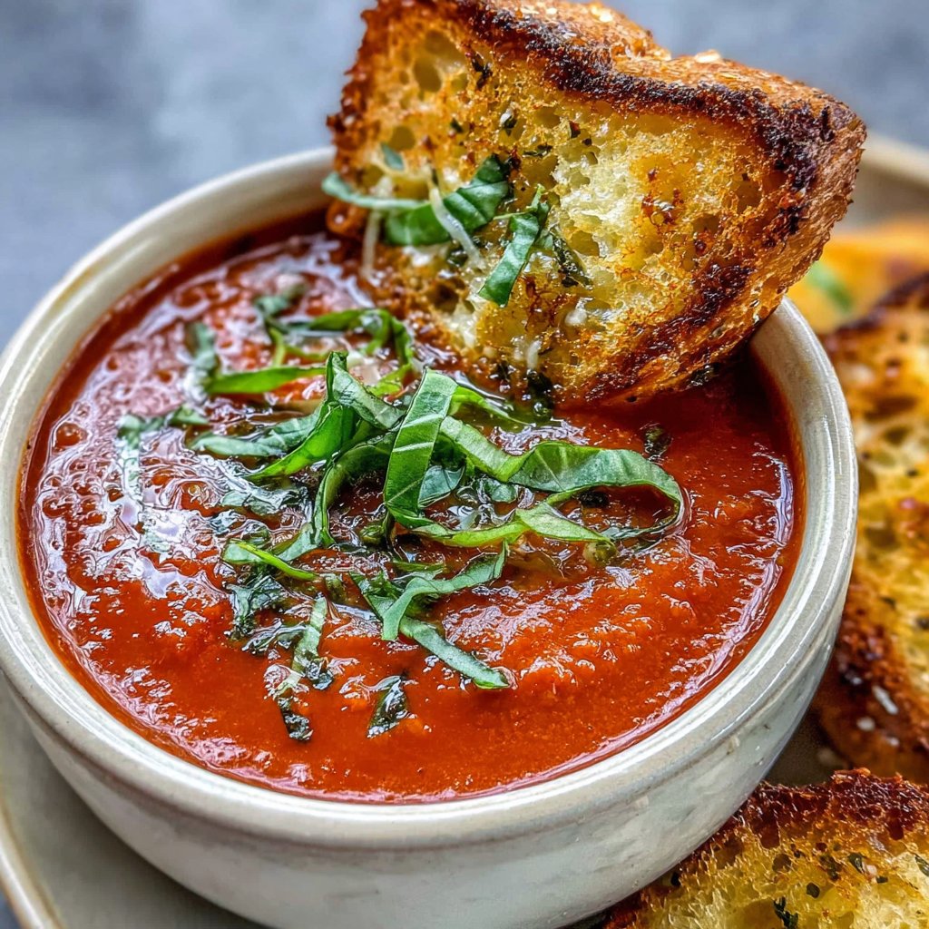 Creamy Tomato Basil Soup