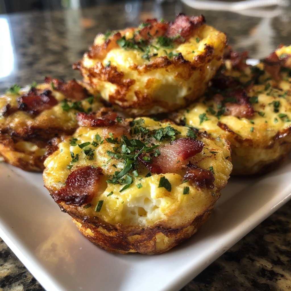 Keto Bacon And Egg Breakfast Cups