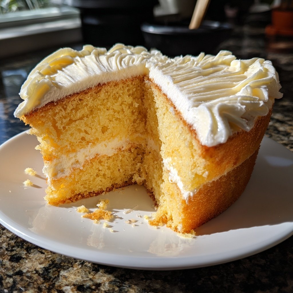 Mini Heart Cake with Vanilla Sponge