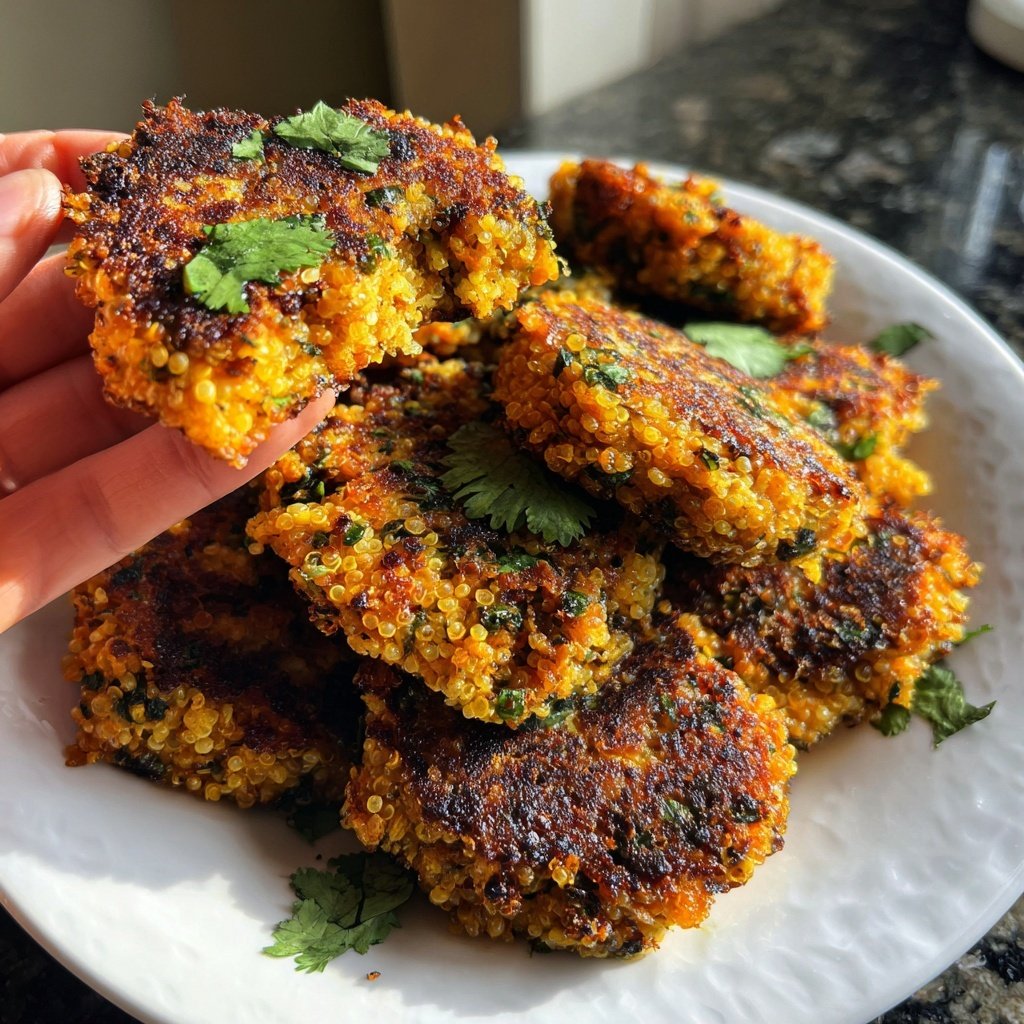 Baked Sweet Potato and Lentil Patties