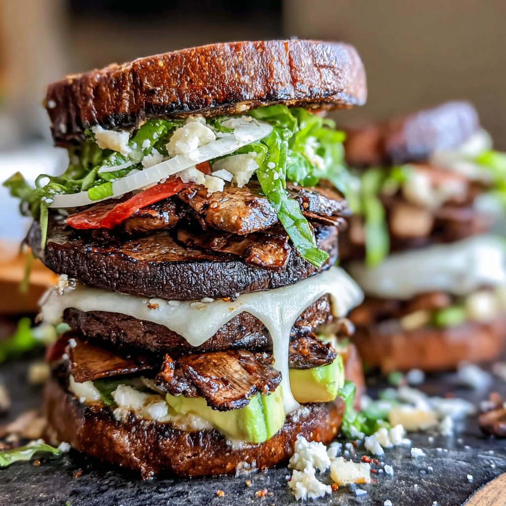 Grilled Portobello Burgers