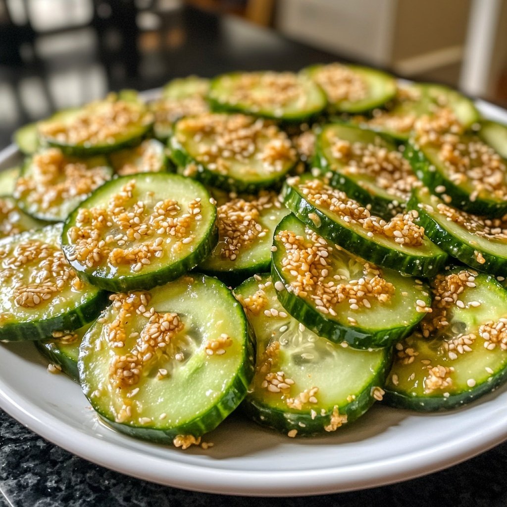 Easy Asian Cucumber Salad