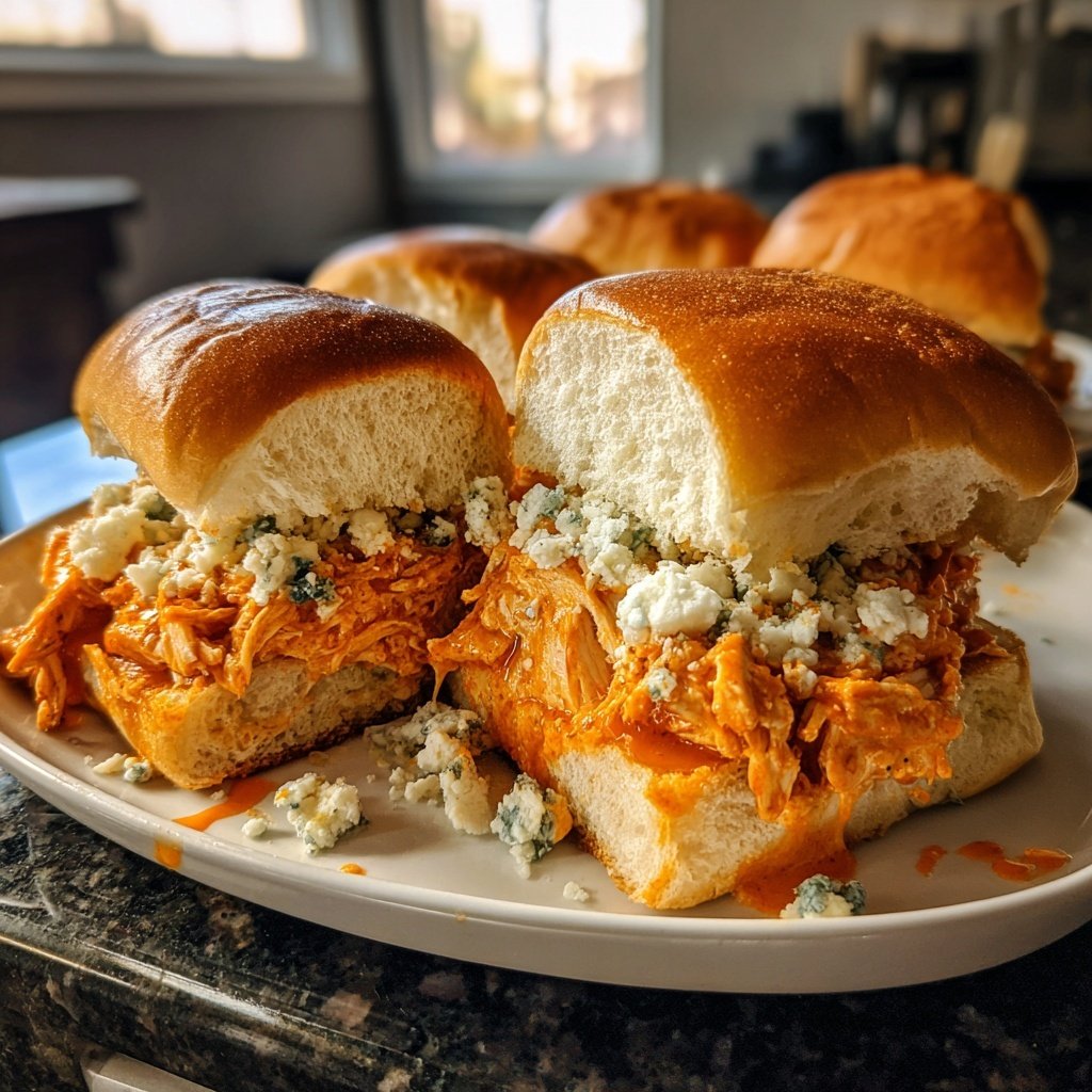 Buffalo Chicken Sliders