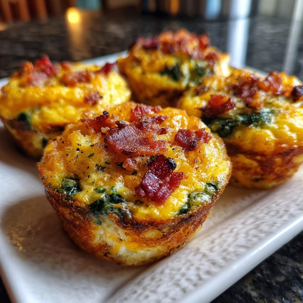 Keto Breakfast Egg And Cheese Cups