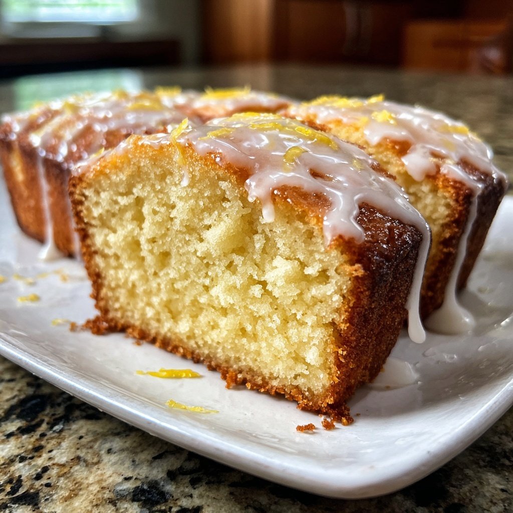 Spring Lemon Pound Cake