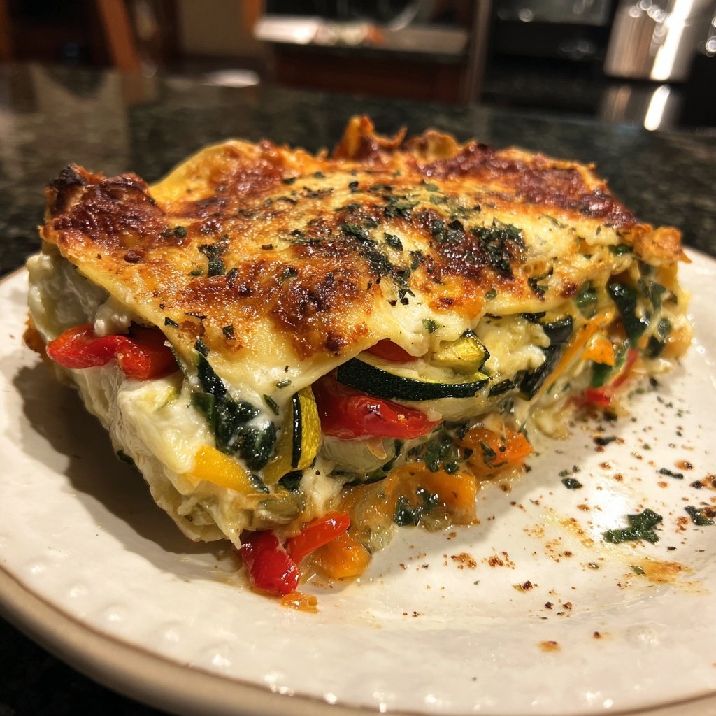 Sunday Roasted Vegetable Lasagna