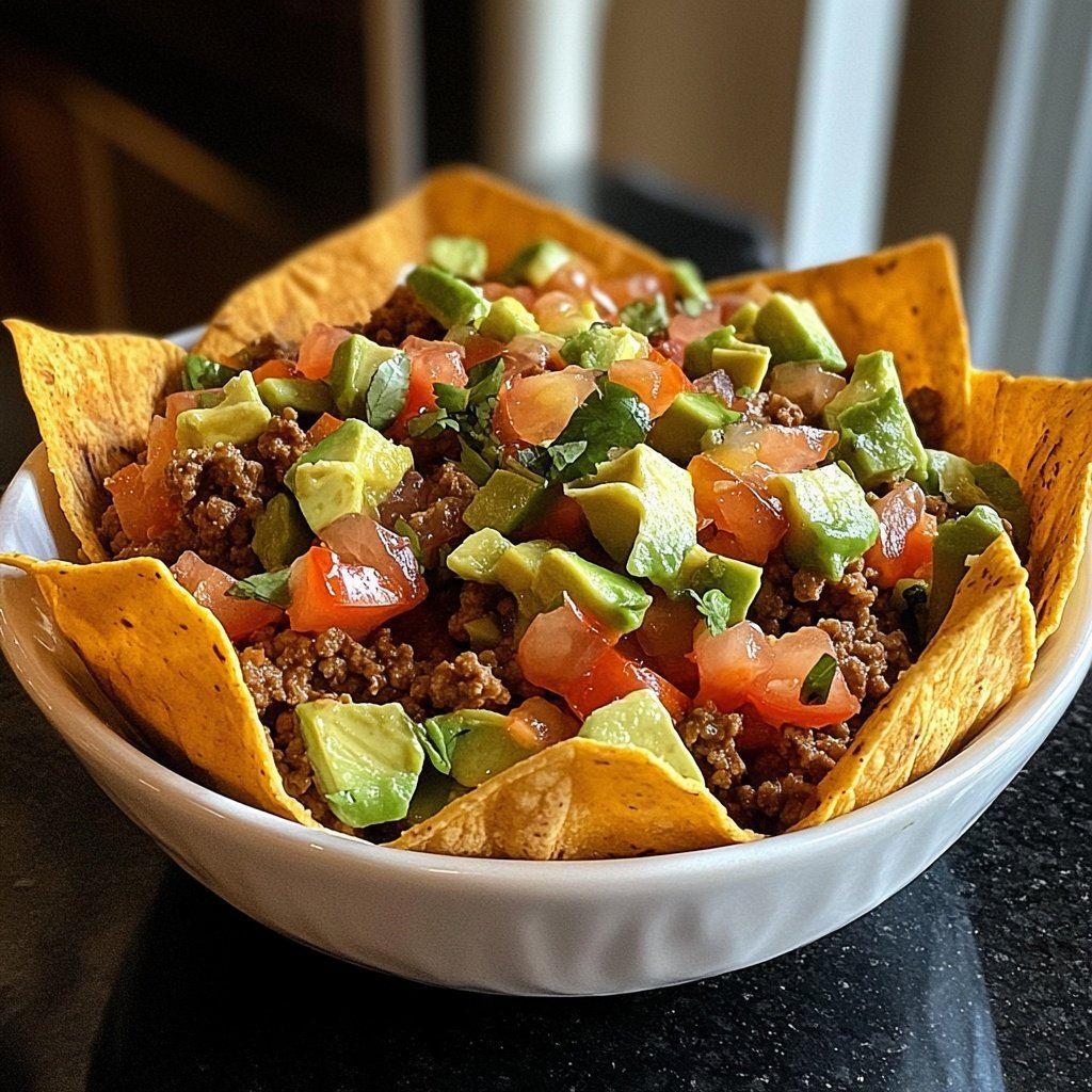 Ground Beef Taco Bowls