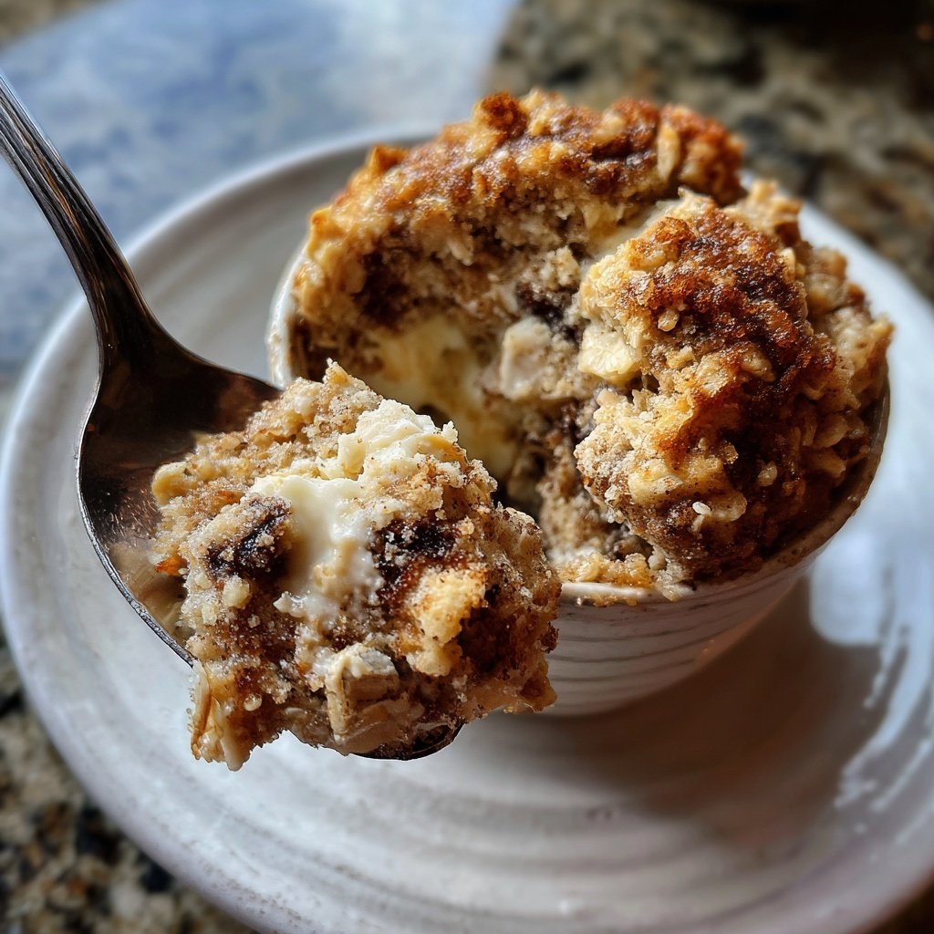 Vanilla Cinnamon Baked Oats