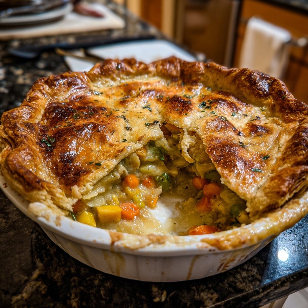 Sunday Creamy Vegetable Pot Pie