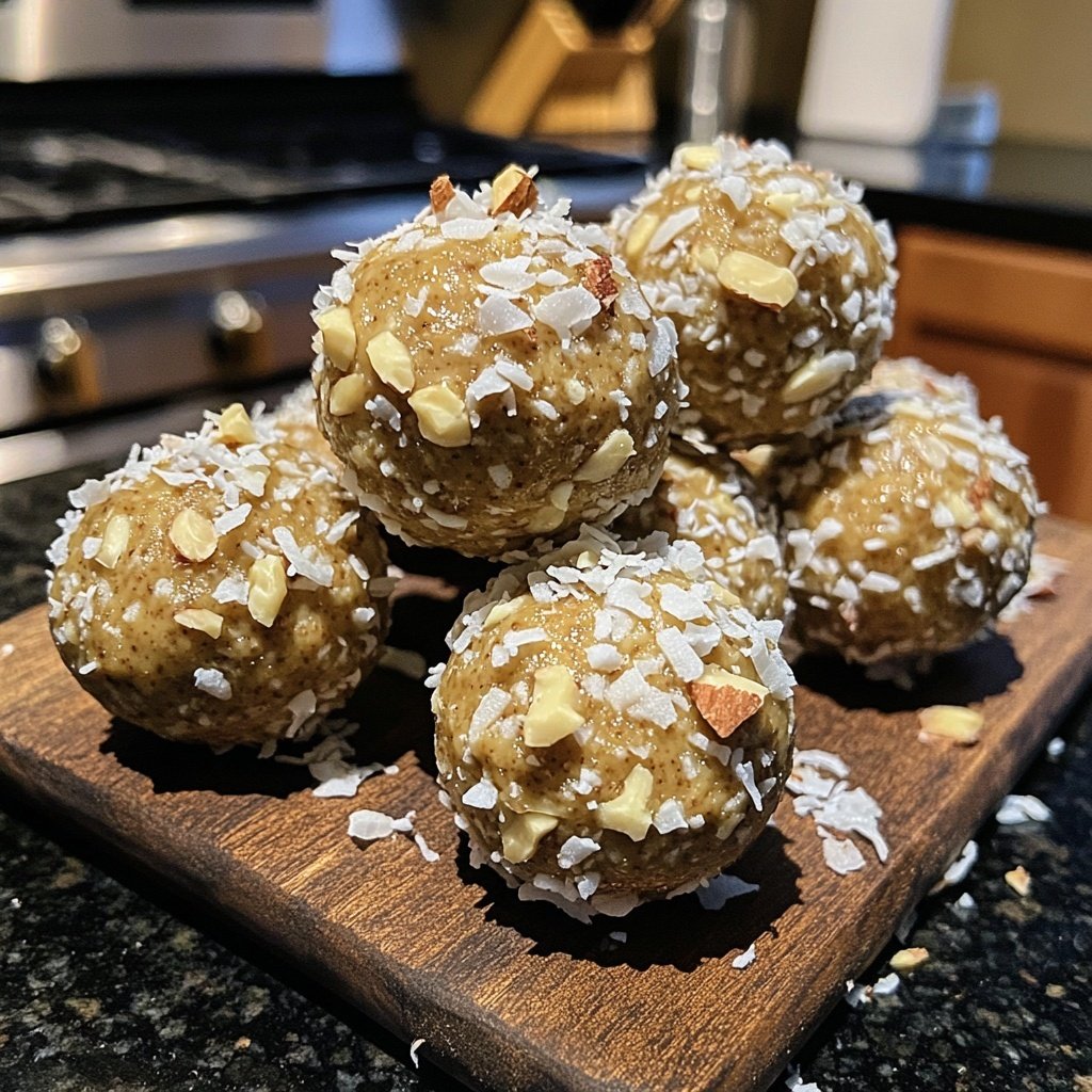Almond Butter Protein Balls