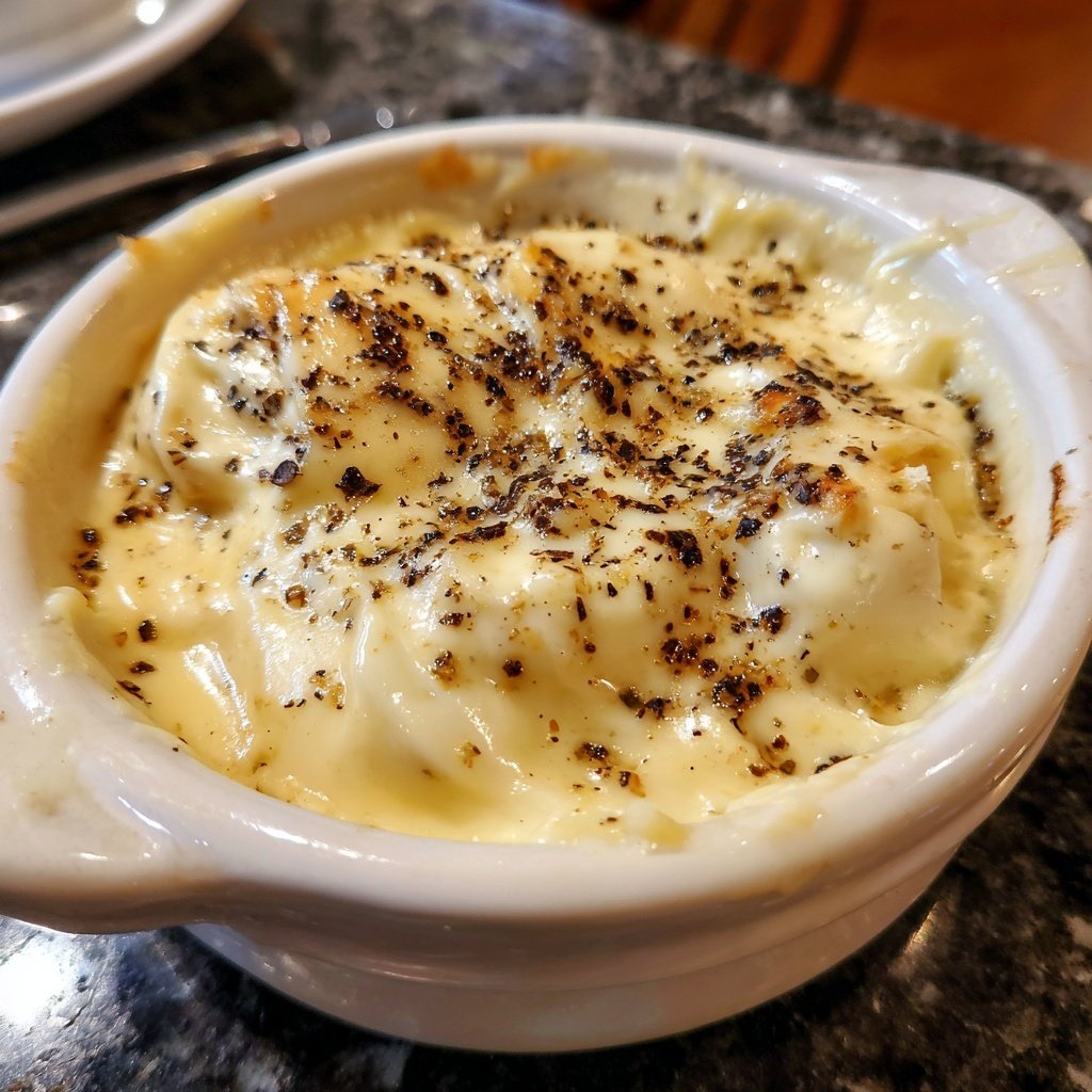 Fondue with Fontina and Black Pepper