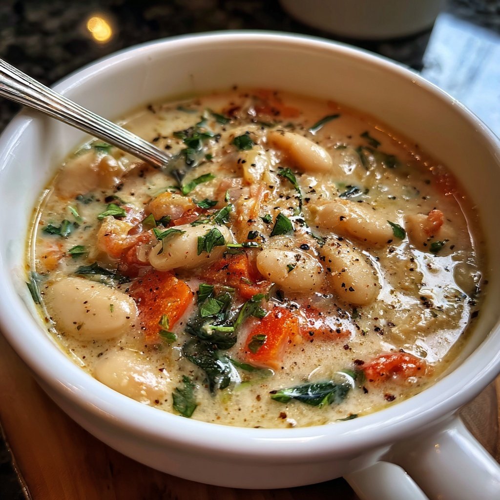 Sunday Creamy White Bean Stew